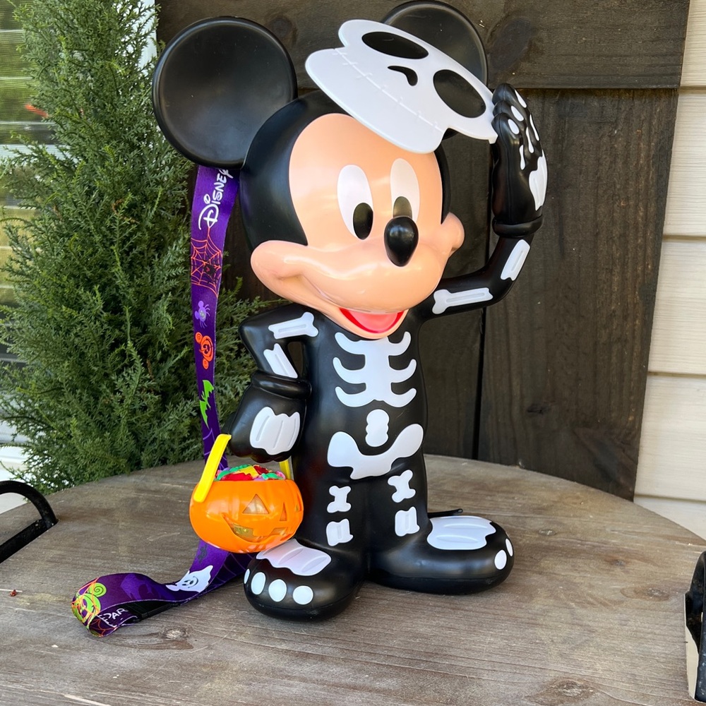 Disney Mickey Mouse Halloween popcorn bucket .